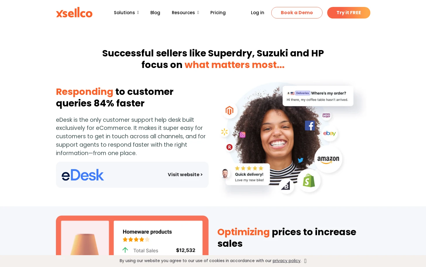 xSellco 页面快照